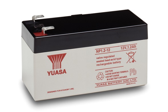 YUASA 12V 2.1Ah Lead Sealed Maintenance Free Batteries NP2.1-12